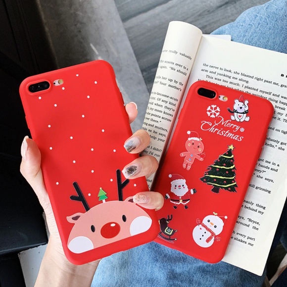 NEW iPhone X/XS/7/8/7+/8+ Holiday Case - Picture 2 of 2
